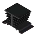 Heatsink - X-shaped customized length